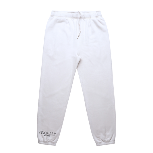 Onomaly Sweatpants- White