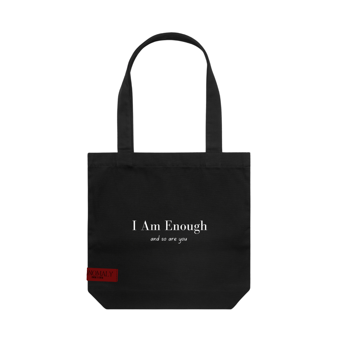 I Am Enough Tote - Black