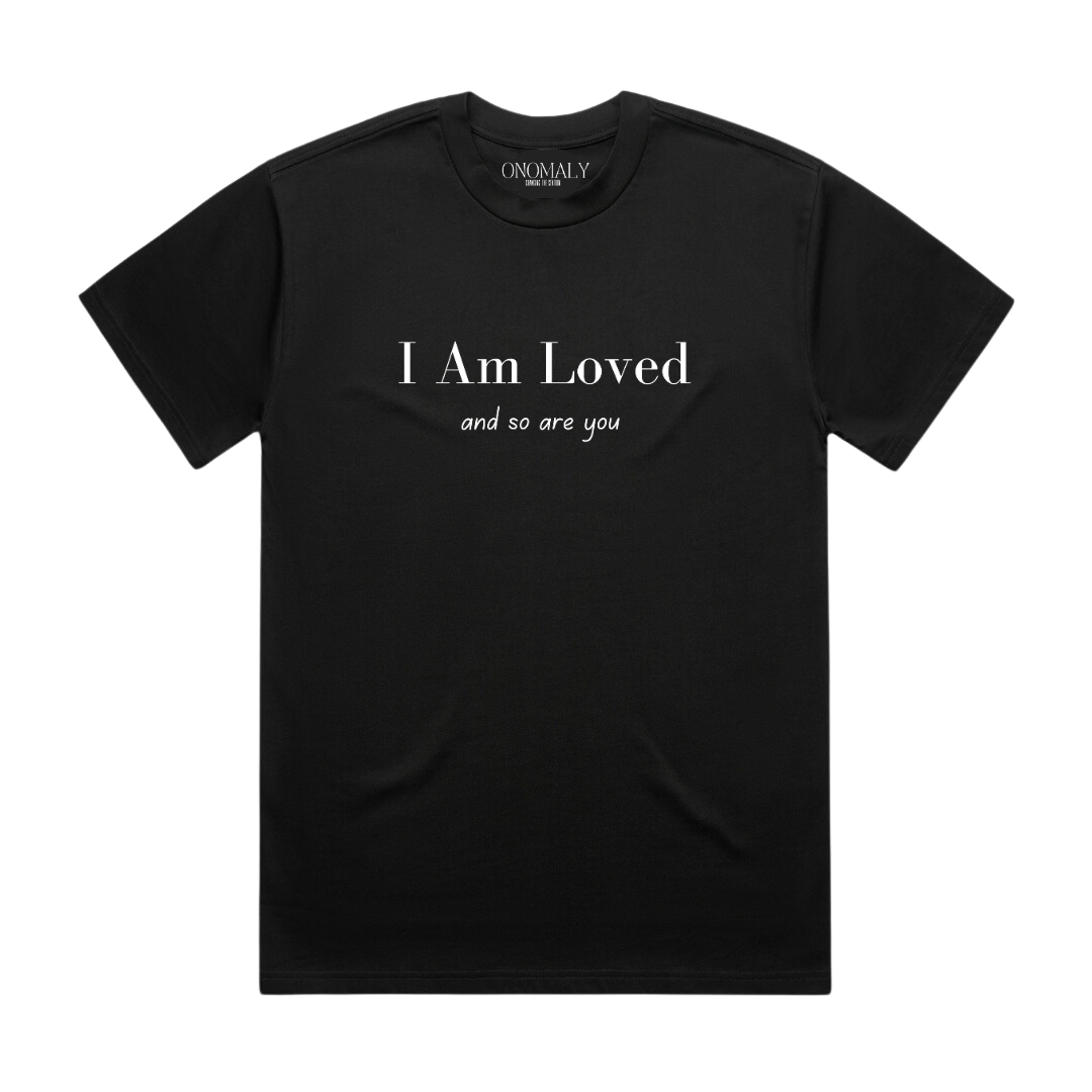 I Am Loved Tee - Black