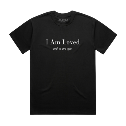 I Am Loved Tee - Black